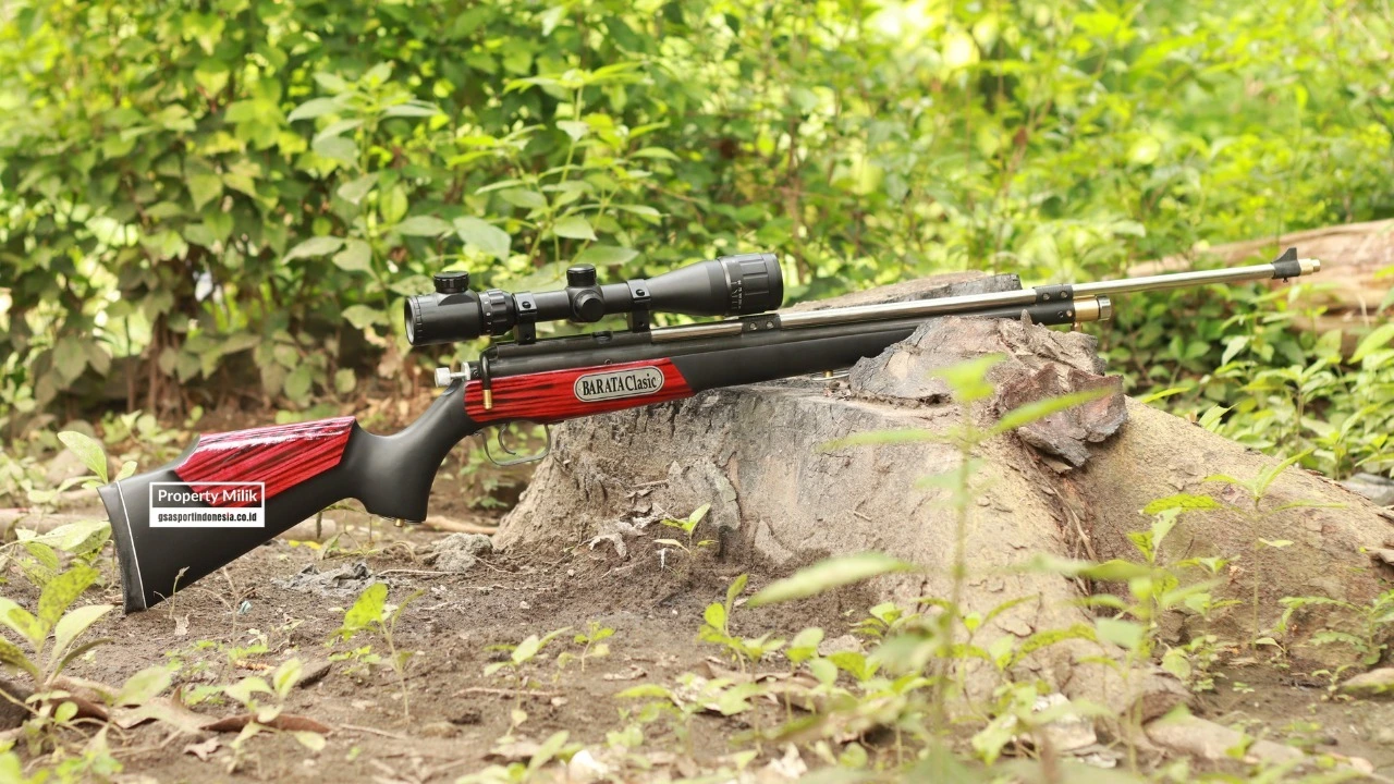 PCP Barata Od 25 Laras 60cm Single Shoot