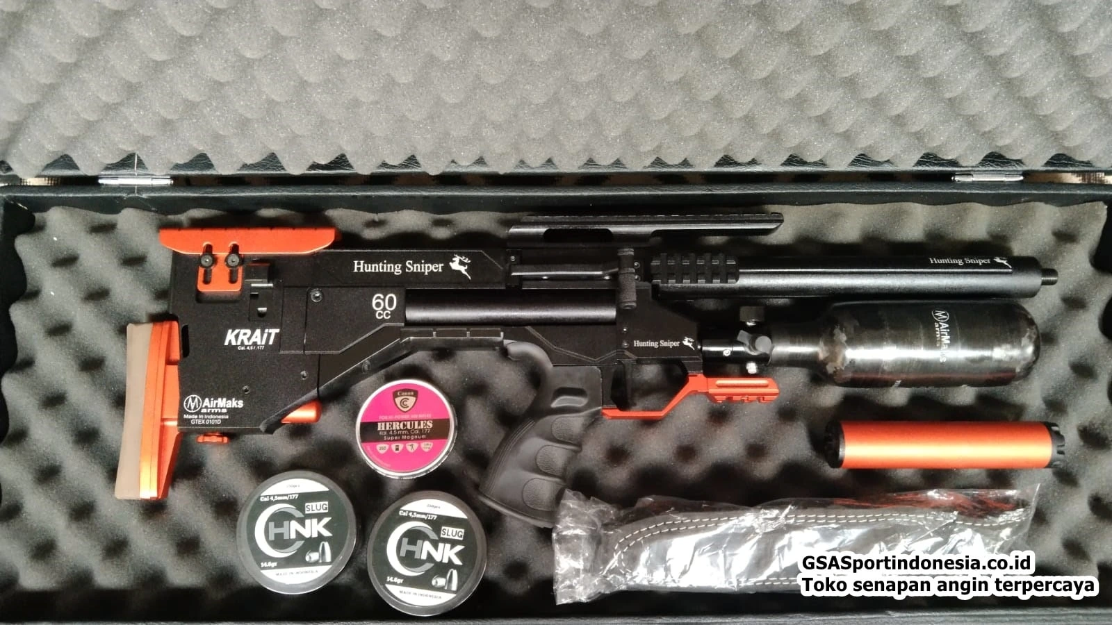 PCP Predator Airmaks Krait Full CNC
