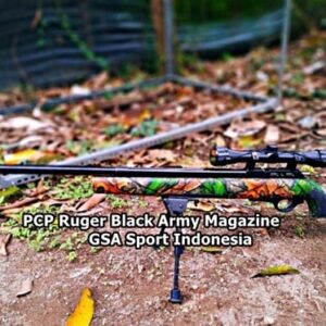 PCP Ruger Magazine Camoflase Black Army