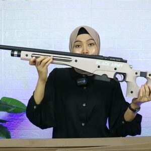 PCP Ruger Black Army Turbo Single Shoot Popor AWM