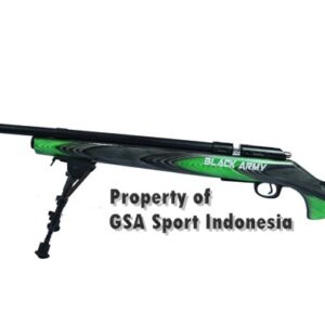 Senapan Pcp Ruger Black Army Magazine Hijau