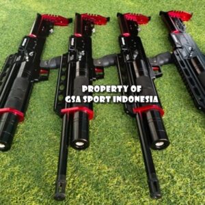 PCP Bullpup Predator Tabung Dural Padat Od 45